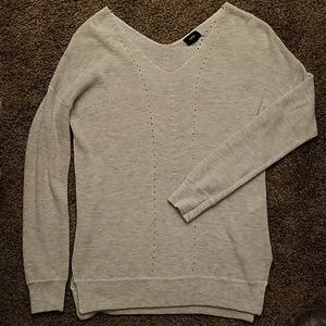 Thin light grey sweater